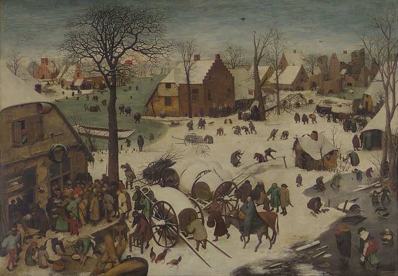 You are currently viewing The Numbering at Bethlehem – Pieter Bruegel
