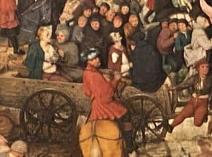 Le portement de croix - le récit de la passion du Christ 14