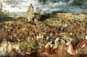 Le portement de croix - le récit de la passion du Christ 12